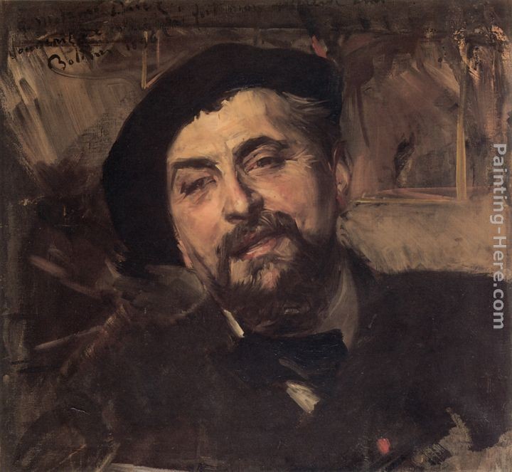 Giovanni Boldini Portrait of the Artist Ernest-Ange Duez (1843-1896)